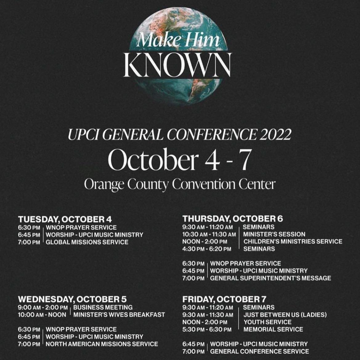 IPUPR's tweet photo. Heading to General Conference UPCI 22 https://t.co/v84dm54ojc