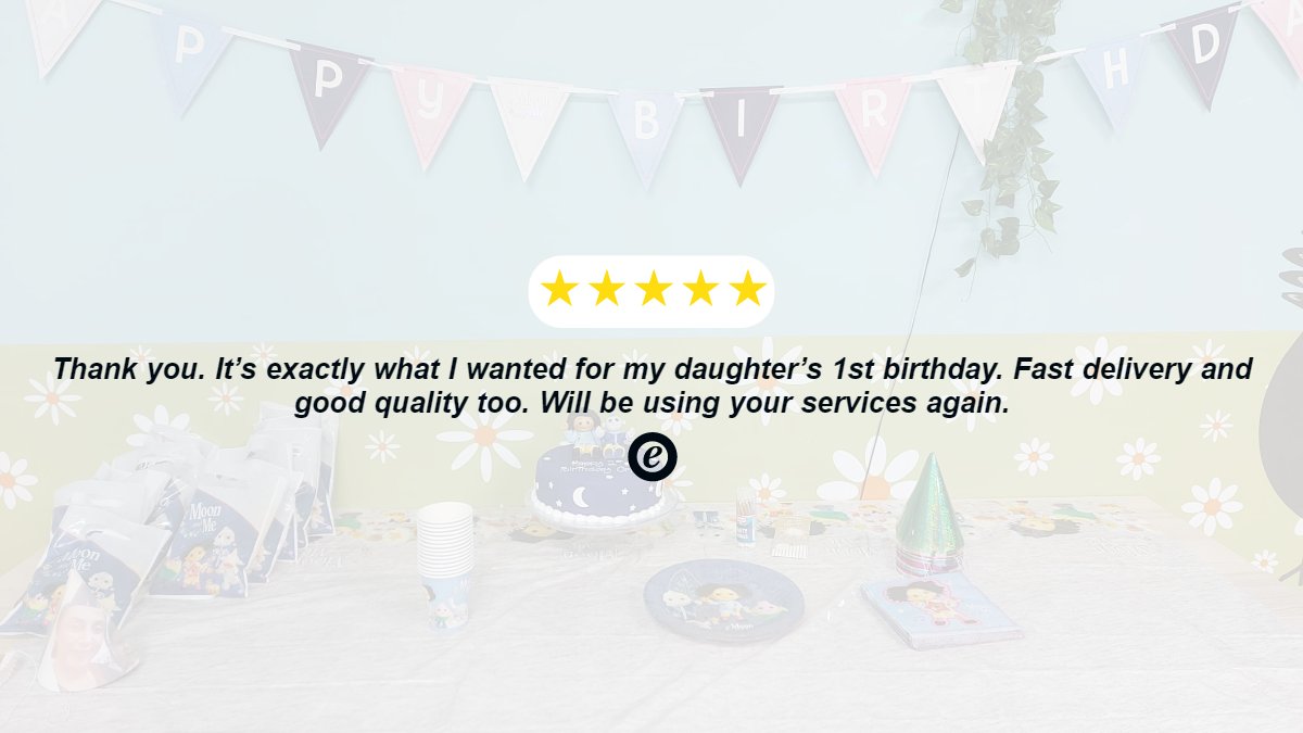 PartyBags_PBS's tweet photo. What customers say about their experience with https://t.co/6bfdR4HV4x 🥰
Visit our shop, or order online here > https://t.co/FroEwqCs4T https://t.co/tzzjUjAdNz