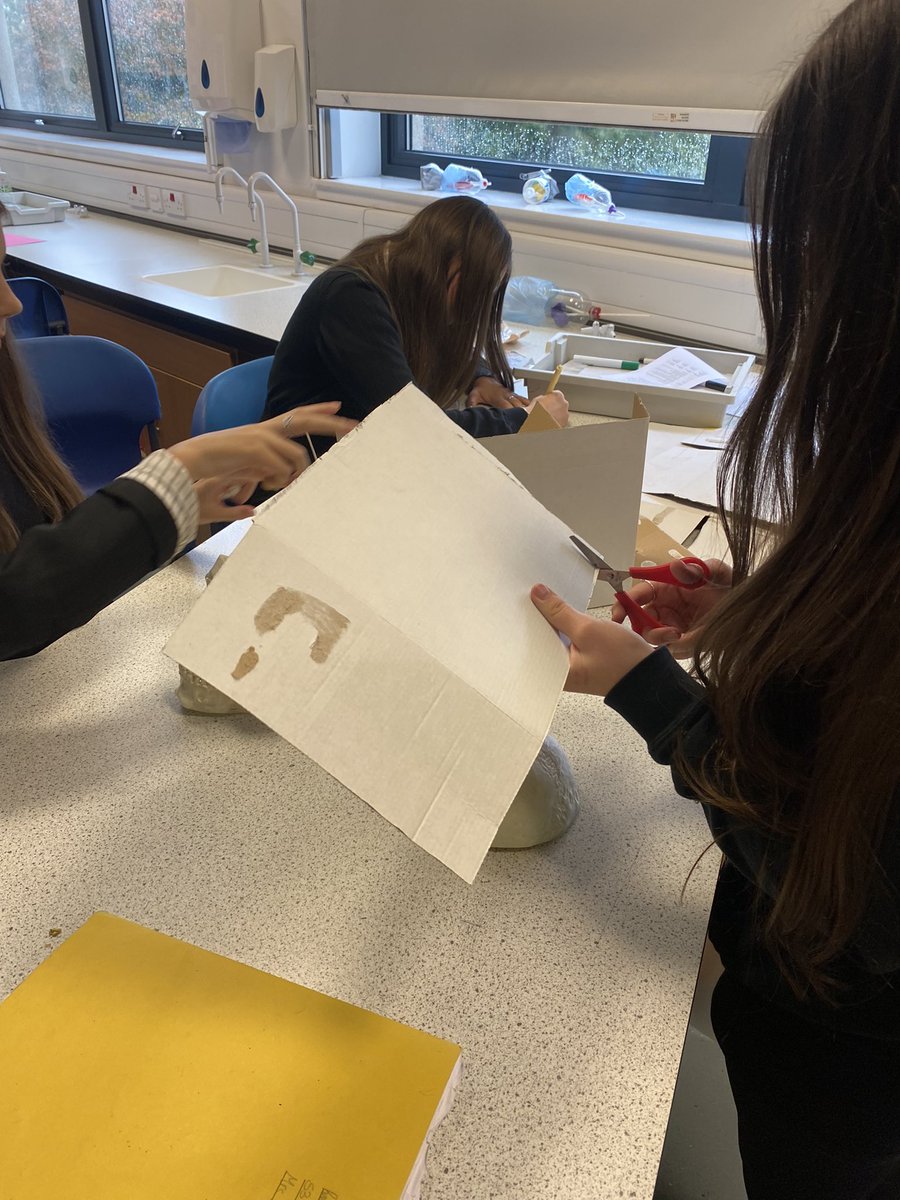Having our #MessyMonday today! S3 Biology had a great start to our Build A Body #BioArtAttack #BiologyWeek challenge! <a href="/RoyalSocBio/">Royal Society of Biology</a>
