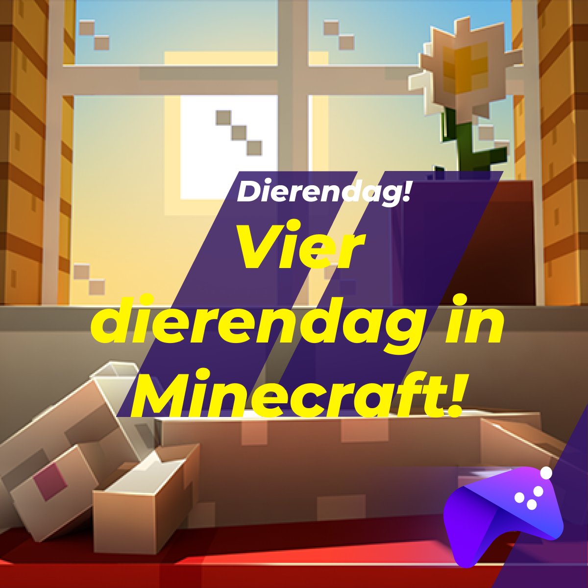 koopjeserver's tweet photo. We wensen iedereen een fijne dierendag!
Stuur een foto📸 naar ons van je huisdier(en) en tag 1 vriend waar jij het liefst minecraft mee speelt om mee te doen, en krijg de eerste maand 30% korting op je minecraft server! 🐱 🐶 

De actie geldt t/m 7 oktober 2022🐾 https://t.co/WOGRvKGSwQ