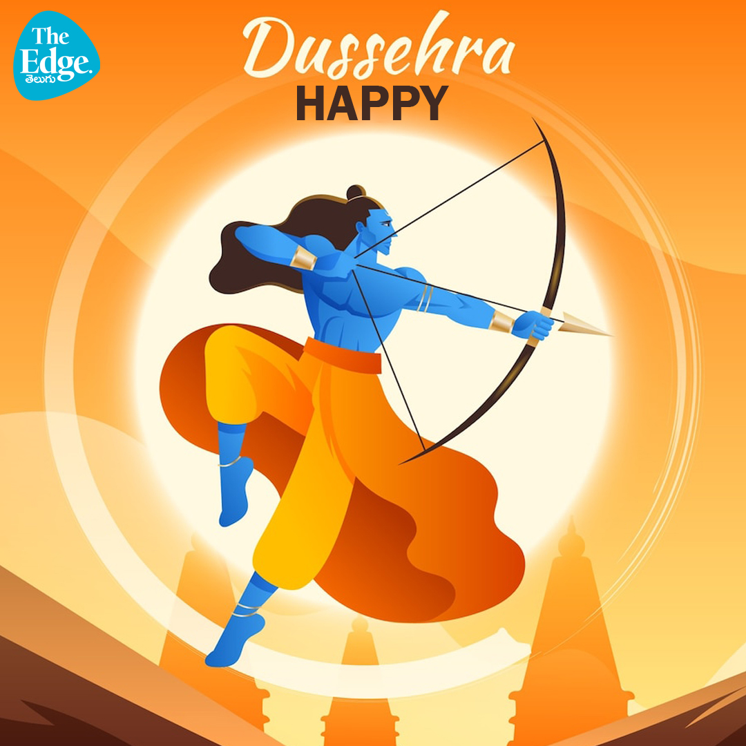 TheEdgetelugu's tweet photo. May Lord Rama keep lighting your path of success and may you achieve victory in every phase of life. Jai Shri Ram. Happy Dussehra 2022!

#HappyDussehra  #HappyDussehra2022 #TheEdgeTelugu https://t.co/AG9T9nCkO6