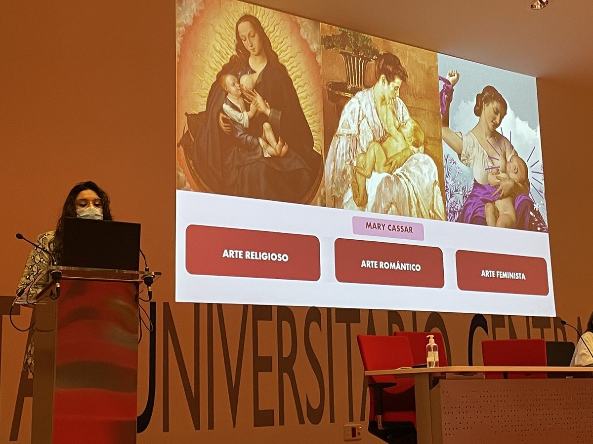 martaelr's tweet photo. Terminamos la V Jornada #LactanciaMaterna con unas pinceladas culturales de la mano de Sara Cantelli, #enfermera
#SNLM2022 #SMLMASIV https://t.co/20aMdKzpLO