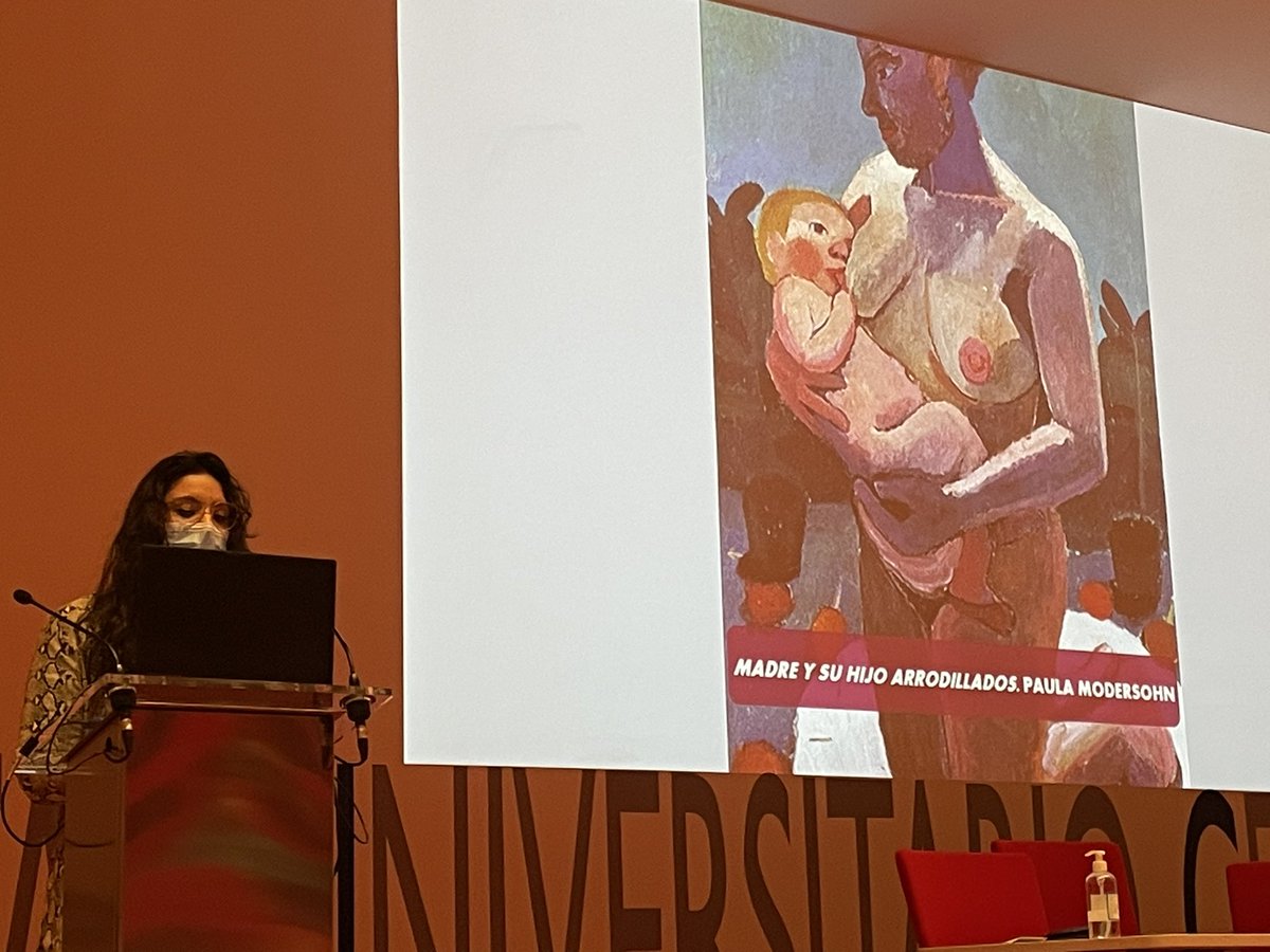 martaelr's tweet photo. Terminamos la V Jornada #LactanciaMaterna con unas pinceladas culturales de la mano de Sara Cantelli, #enfermera
#SNLM2022 #SMLMASIV https://t.co/20aMdKzpLO