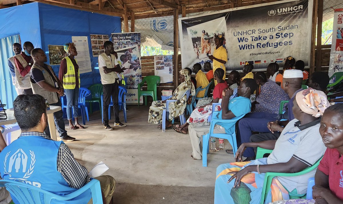 UNHCR South Sudan tweet media