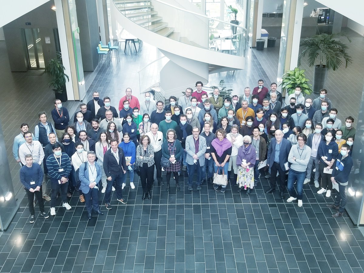 C2N_com's tweet photo. We were very proud to welcome Alain Aspect, @NobelPrize in Physics 2022, to C2N last March as part of the Micro and Nanophotonics Days. He also honoured us by inaugurating the C2N colloquia in 2019.
@CNRS 
@UnivParisSaclay 
@univ_paris_cite https://t.co/JCNW4IMYWj