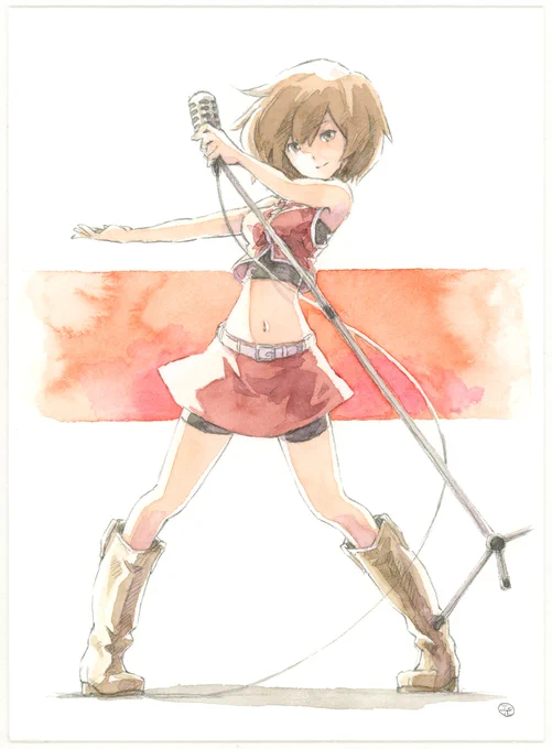カッコイイMEIKOさん描きました!\キャーカッコイイ!!!/ 