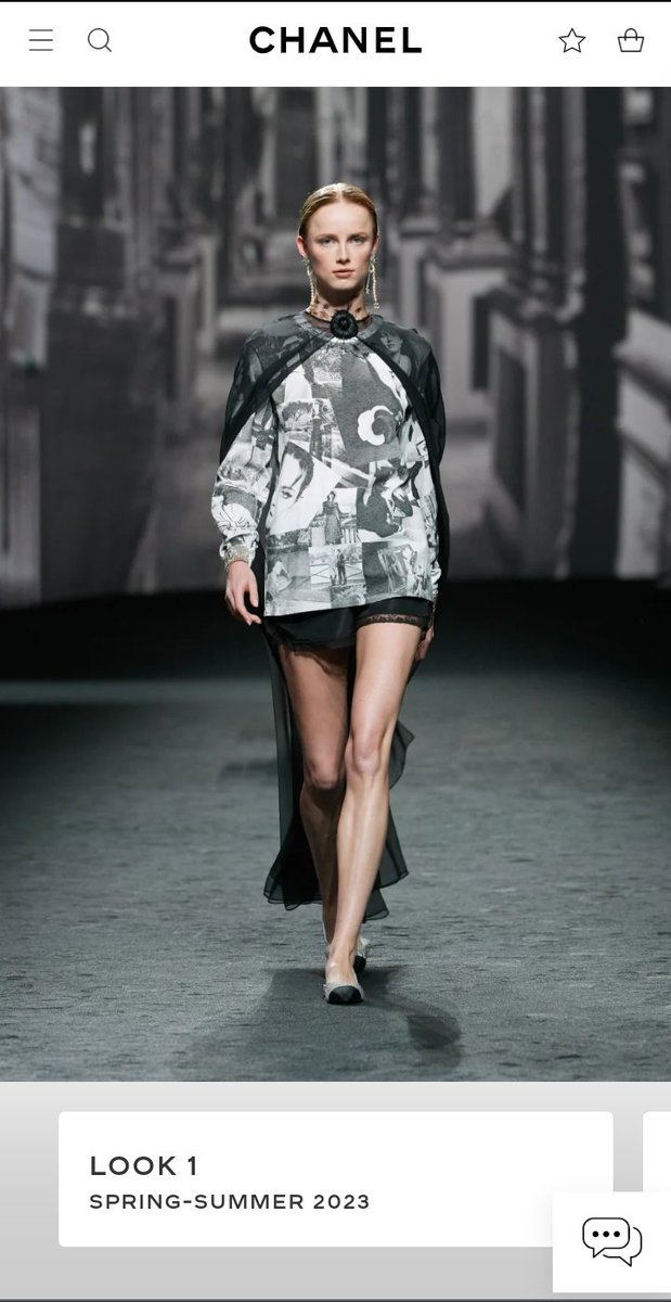 now they are putting Kristen Stewart's face ON Chanel 👑