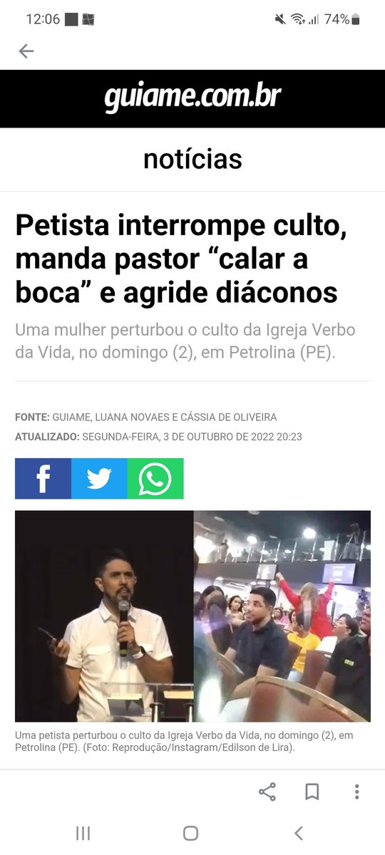 Os demônios se levantando contra Cristo...