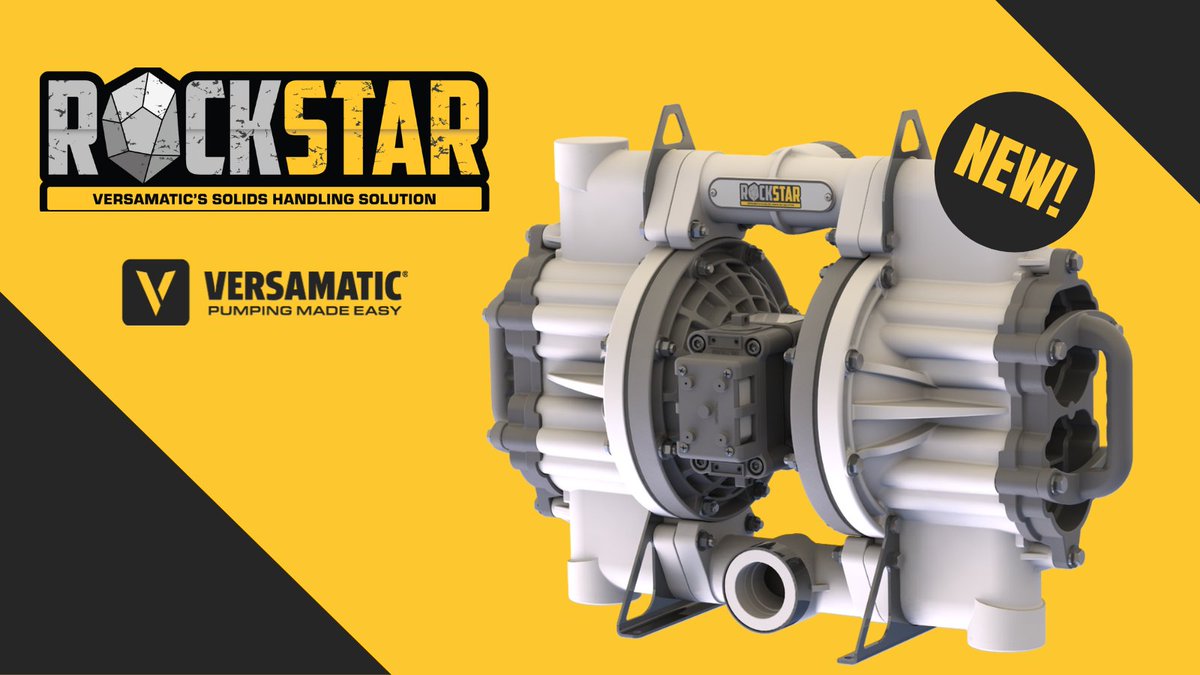 Put your hands together for our latest release, the simplest AODD solution in solids handling, the Versamatic ROCKSTAR. 👏

Click the link to learn more: hubs.ly/Q01n34gB0

#AODD | #Versamatic | #VMROCKSTAR