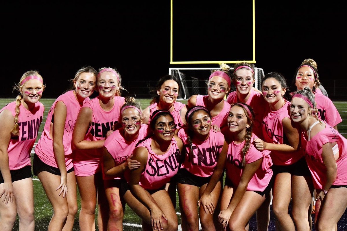stcroixprep's tweet photo. Our kickoff to “Team Up Against Cancer” initiative in support of the Randy Shaver Cancer Research Fund was the Powderpuff seniors v juniors flag football game 🏈
#stcroixprepforlife #stcroixprep #powderpuff #randyshavercancerresearchfund #studentsgivingback https://t.co/xeLDbCr4VQ