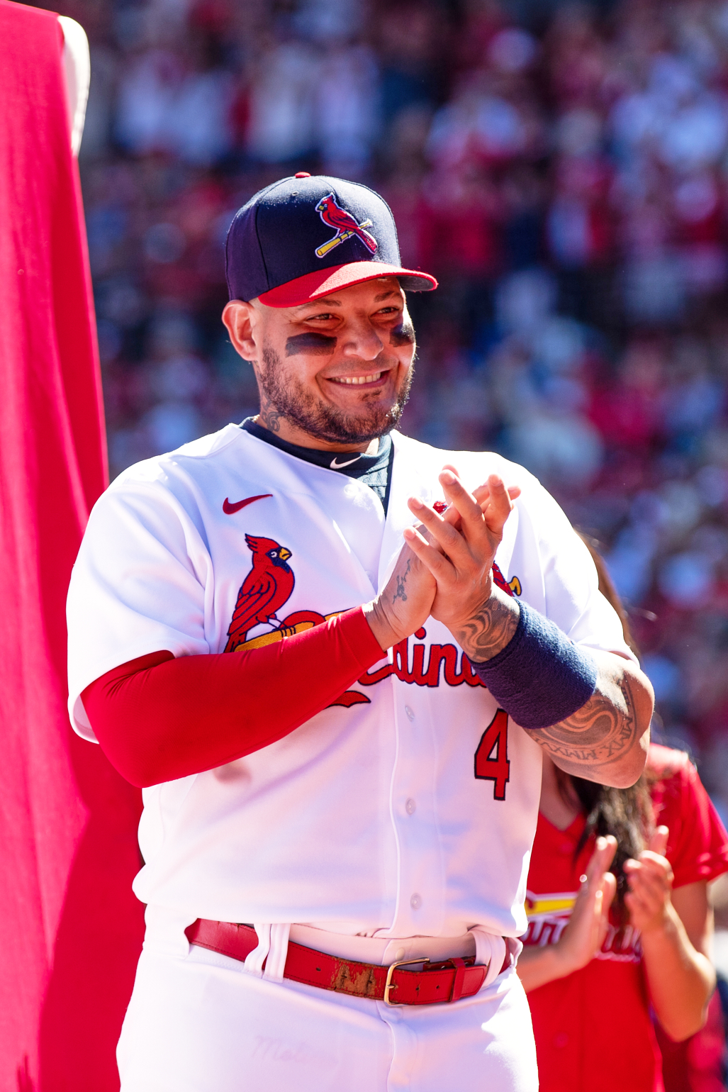 St. Louis Cardinals on X: 👏 It's Yadier Molina Day in the City of St.  Louis! How are you celebrating?  / X