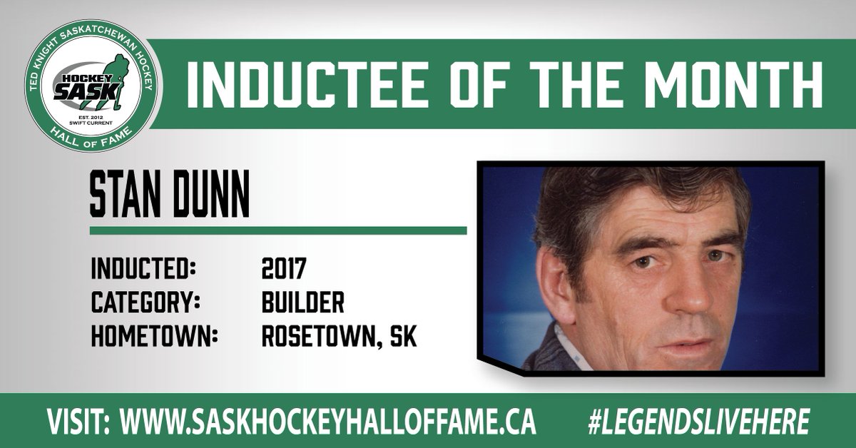 Ted Knight Saskatchewan Hockey Hall of Fame tweet media