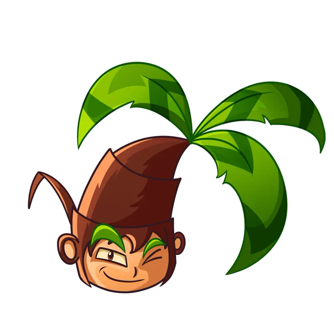 btw it's been a while since I went to PvZCC so I made a new plant thereMeet Monkey's Palm! If you wanna get more seed packets but are fine with playing an unexpected level of Save Our Seeds, then he's the guy you go to! 
