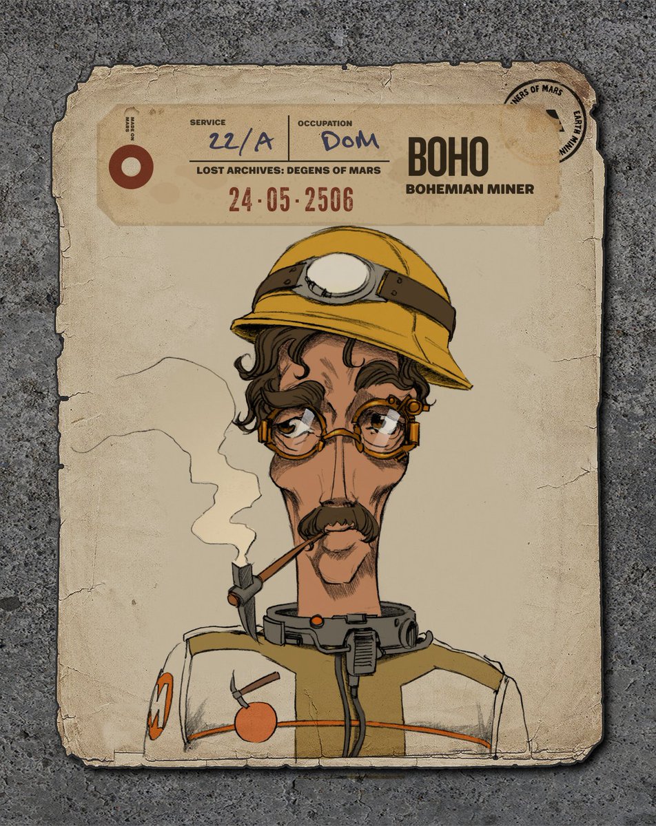 MinersofMars's tweet photo. 🔥 Soon only with $OSM 🔥
Special 1/1 collection: Degens of Mars Hand-drawn @BohemiaArtFair by Marvel Comics artist Aleksa Gajic. Stay connected. Turn on 🔔 https://t.co/mhKiZogJve