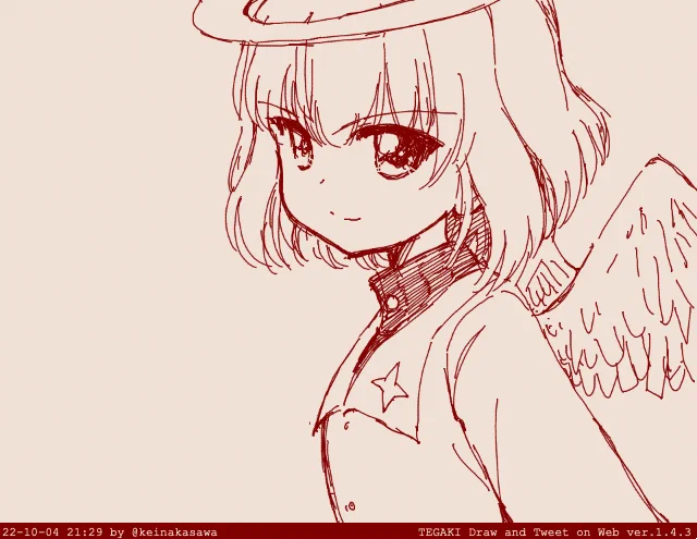 プラウダのちびっこ天使カッちゃん #tegaki_dt 