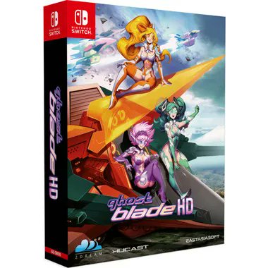 VideoGamesNYC's tweet photo. Limited stock available: Ghost Blade HD [Limited Edition] #NintendoSwitch 
https://t.co/3YrYWa9dwb 

#GhostBlade #EastAsiaSoft #HUCAST https://t.co/YoY73ZZRJs