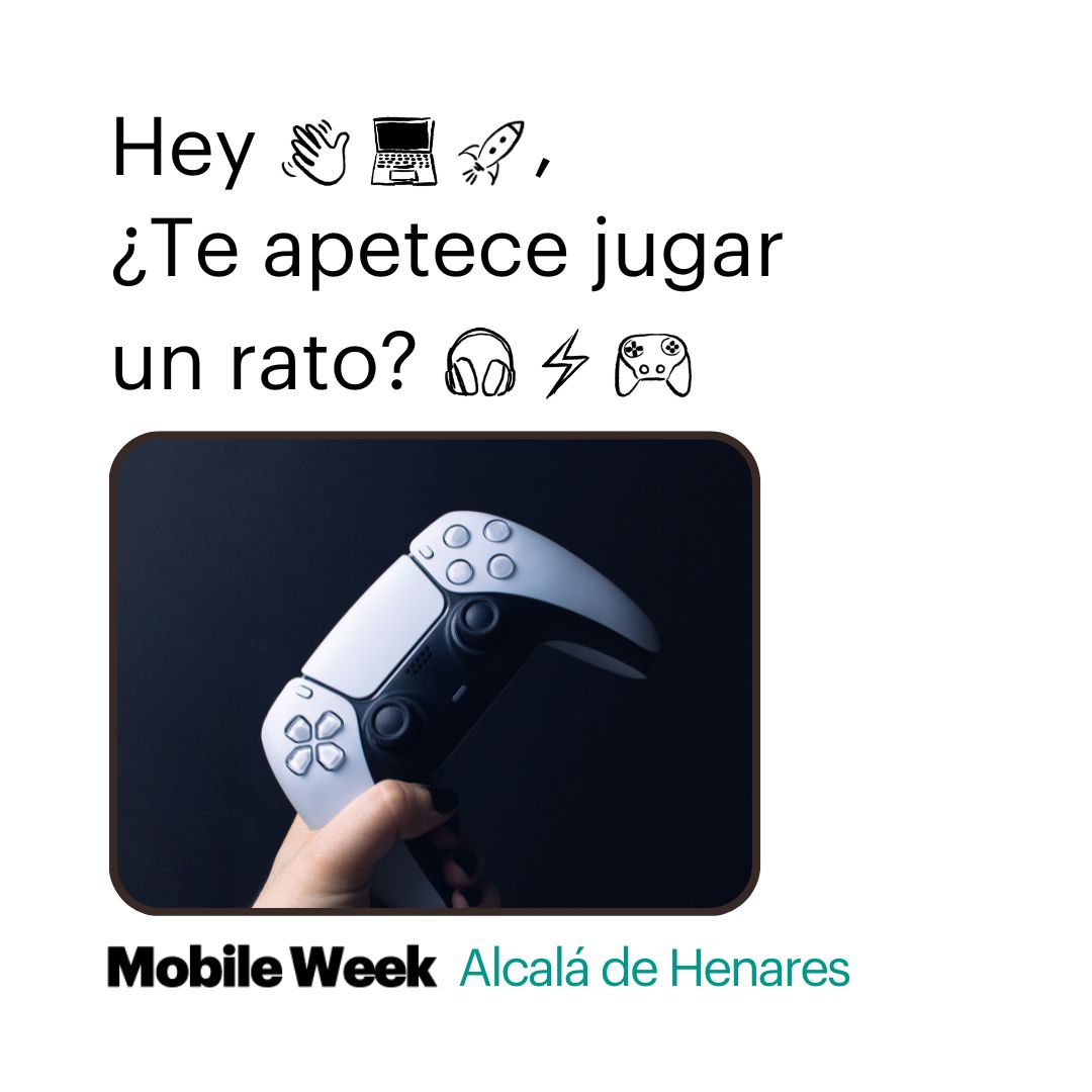 Mobile_Alcala's tweet image. 😎 Hey Alcalá, es hora de divertirse.

👾 Durante la #mWeek podrás disfrutar de una zona #gaming con multitud de actividades y videojuegos. Consolas de nueva generación, Realidad Virtual, torneos y muchas cosas más.

👀 ¡Estate atento para enterarte de todo!

#mWeekAlcalá22