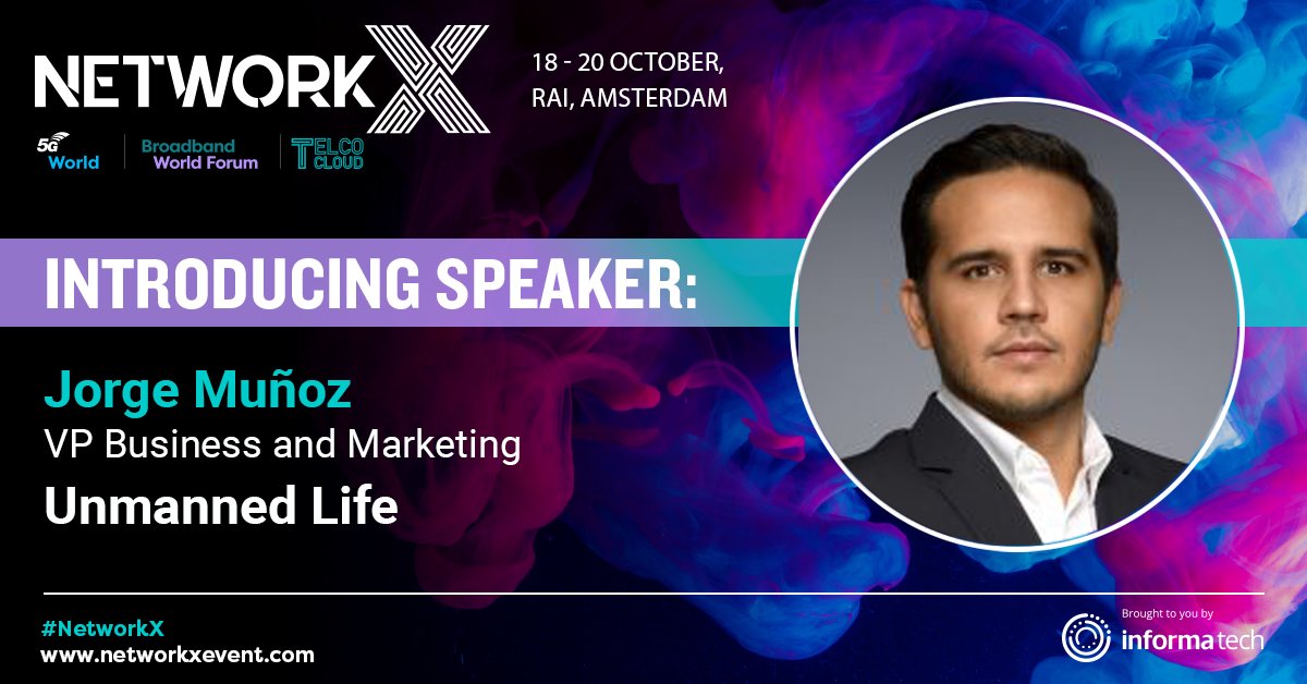 unmanned_life's tweet photo. đAs the winners of the start-up competition of
@BBWorldForum 2021, our VP of Business and Marketing Jorge Muñoz will be back on stage to speak at the #BBWF event happening this year from 18-20 Oct in @RAI_Amsterdam. @networkx_event #NetworkX #AutonomousEverything https://t.co/6SGQAP8RZs