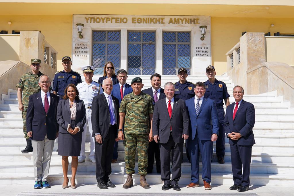 GEN Konstantinos Floros (@ChiefHNDGS) on Twitter photo 2022-10-04 12:41:05 Επίσκεψη στο #ΓΕΕΘΑ της Armed Services Committee #HASC 🇺🇸Κογκρέσου με επικεφαλής @RepAdamSmith παρουσία @USAmbassadorGR Συζητήσαμε: -Κατάσταση σε🇺🇦 -Εμβάθυνση Στρατ. Συνεργασίας🇬🇷🇺🇸 -Αξία Σούδας & Αλεξανδρούπολης -Ρόλο🇬🇷για #Ασφαλεια #Σταθεροτητα 🇬🇷🇺🇸Same Values-Same Interests Επίσκεψη στο #ΓΕΕΘΑ της Armed Services Committee #HASC 🇺🇸Κογκρέσου με επικεφαλής @RepAdamSmith παρουσία @USAmbassadorGR Συζητήσαμε: -Κατάσταση σε🇺🇦 -Εμβάθυνση Στρατ. Συνεργασίας🇬🇷🇺🇸 -Αξία Σούδας & Αλεξανδρούπολης -Ρόλο🇬🇷για #Ασφαλεια #Σταθεροτητα 🇬🇷🇺🇸Same Values-Same Interests