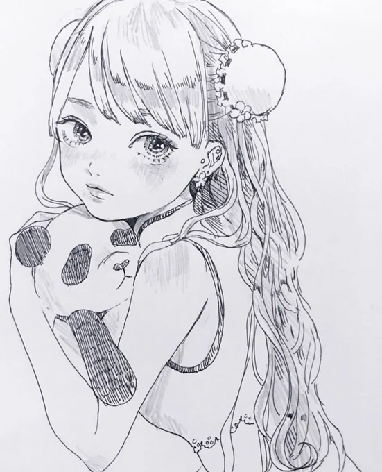 2017と2022描き方ほぼ変わってない 