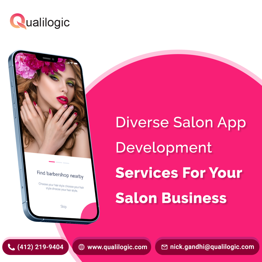 QualiLogicLLC's tweet image. Need Salon App development company USA?

QualiLogic provides offshore #SalonAppDevelopment Services in USA. Try proficient #salonappdevelopmentservices offered by our professionals.

Give your salon business a digital makeover. Contact us today!

#salonappdevelopment