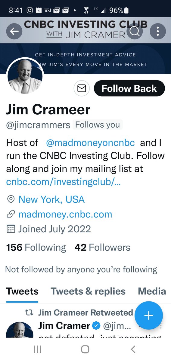 NewRoStrong's tweet photo. @jimcramer an imposter? https://t.co/kZSPHMDLbL