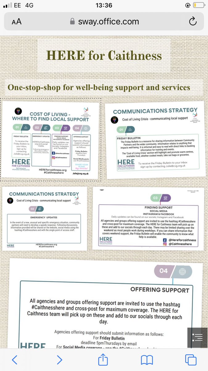 CaithnessHere's tweet photo. To find support in the cost of living crisis, sign up for the Friday Bulletin and follow us on social media. Share your support by using the hashtag #caithnesshere #ChallengePovertyWeek https://t.co/B3sv1DDei9 https://t.co/s0Fh77oeYs