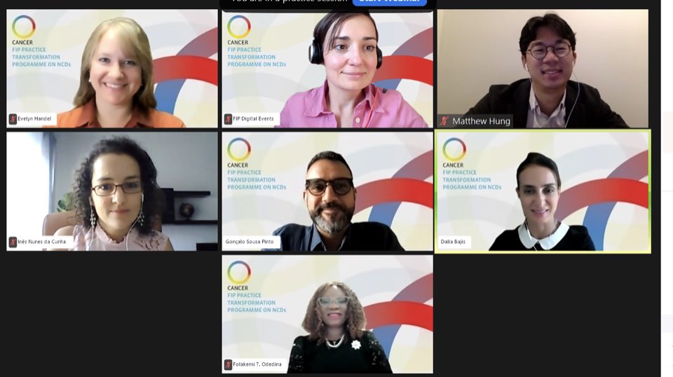 DrOdedina's tweet photo. And it s a wrap…outstanding @FIP_org launch of “#Cancer : A Handbook for #Pharmacists “ Honored to be part of the panel discussing Transforming #pharmacy practice for improved #cancer care and management of cancer! Be a champion for cancer #clinicaltrials ! https://t.co/STRIUNM4z1