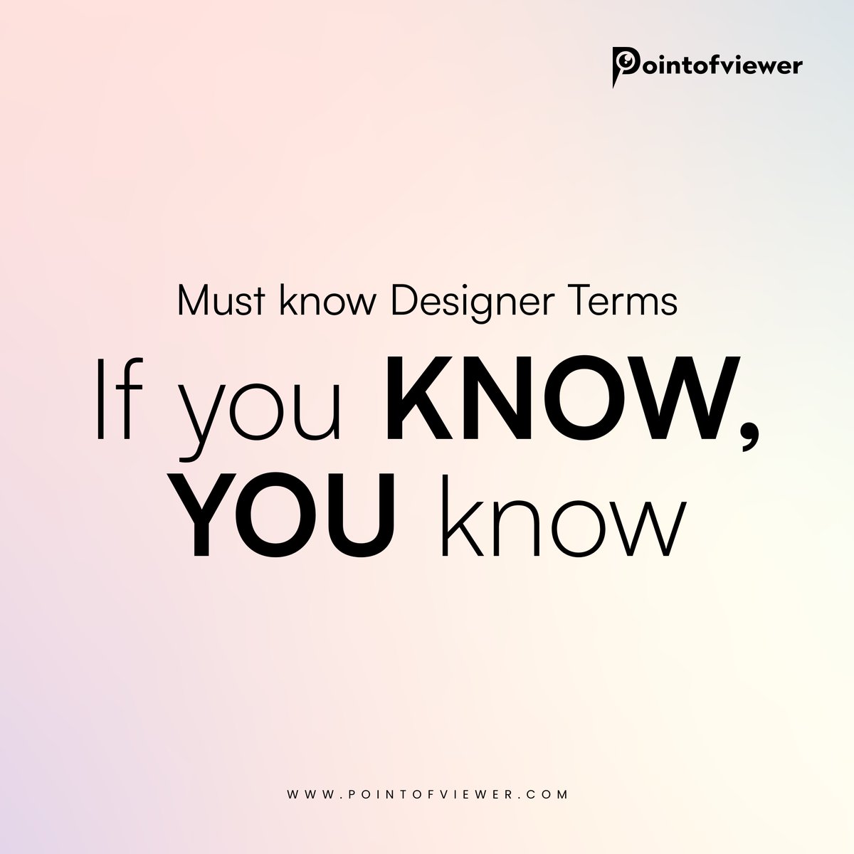 PointofviewerD's tweet image. If you KNOW, YOU know
visit our site pointofviewer.com
#graphicdesign #graphicdesigners #design #designs #Information #Tips
