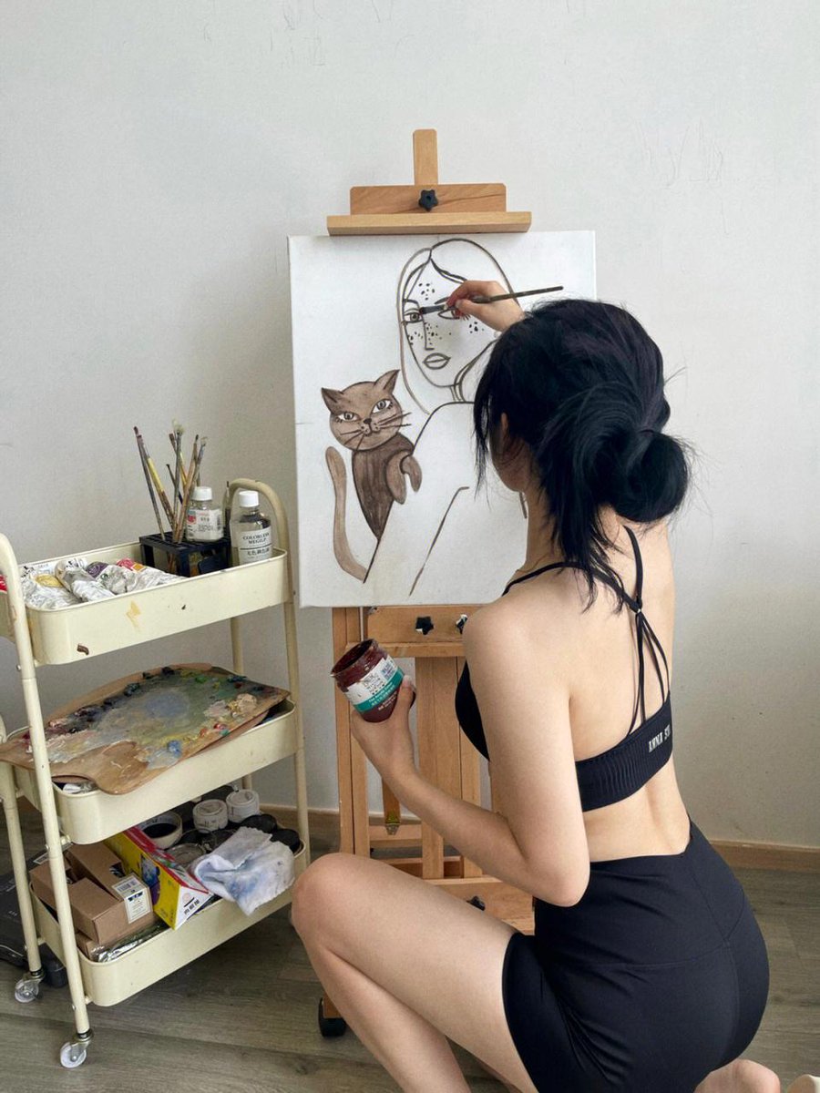 binho8040's tweet photo. For the sake of painting, I can pursue it without sacrificing anything. https://t.co/Gy7LY9LsCh