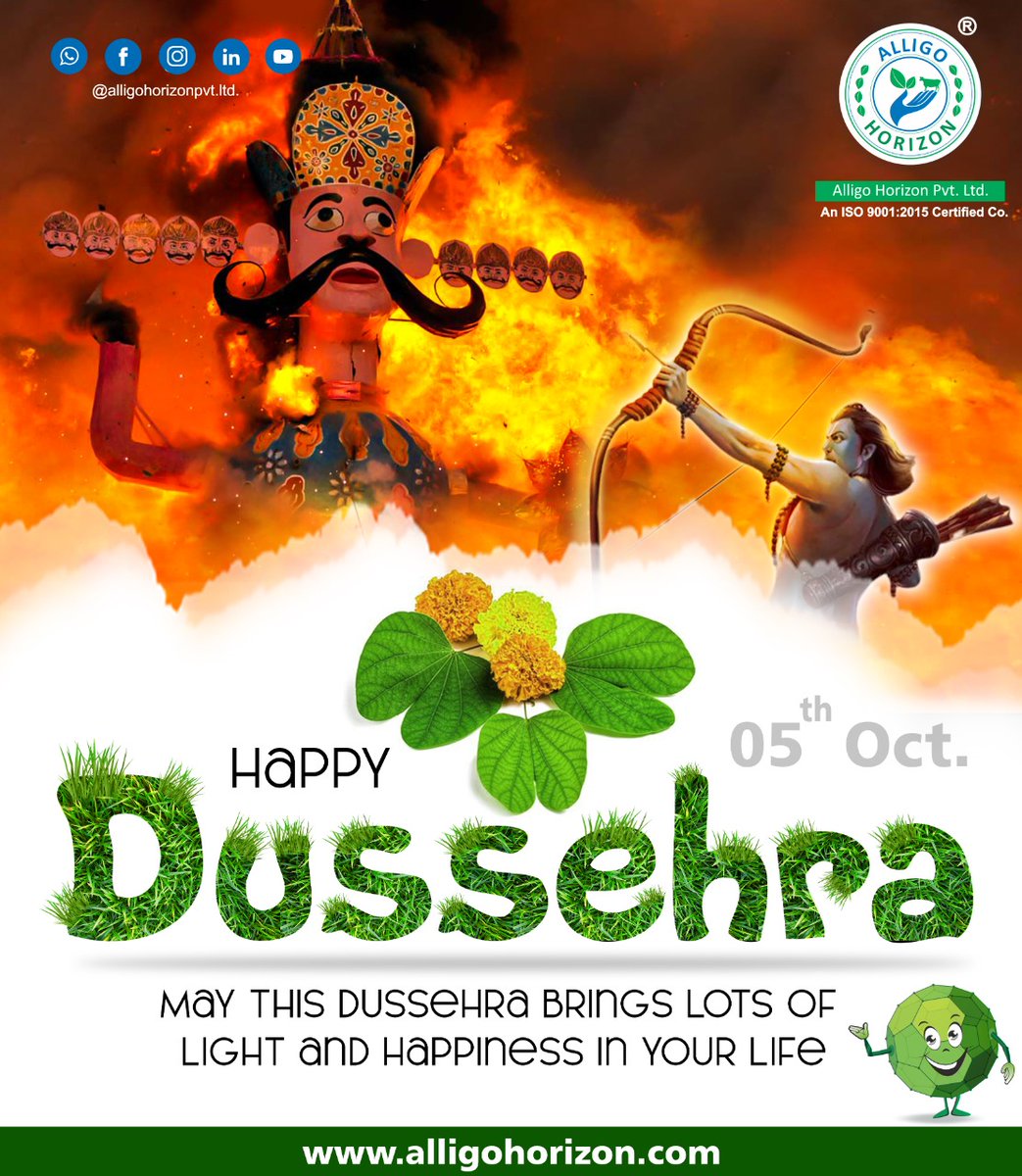 AgrovetAlligo's tweet photo. Happy Dussehra
+91 86249 08901
https://t.co/RzmTZMgujl
#dussehra #happydussehra #navratri #festival #durgapuja #india #Alligo #indianfestival #celebration #love #dussehraspecial #festive #instagram #vijayadashami #festivals #ravan #dussehrawishes #ram #culture #photography https://t.co/p0b1iZjRga