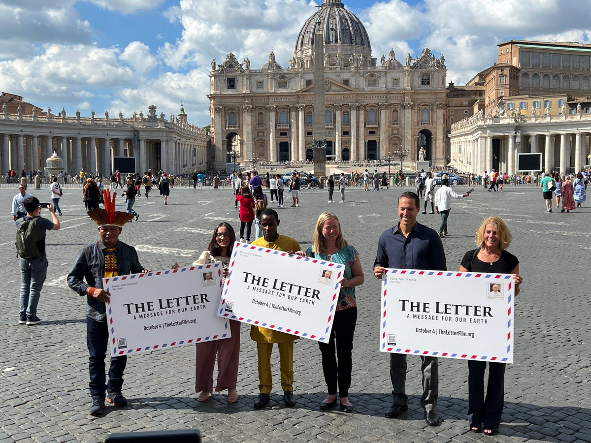 Flash: Premiere today of movie featuring Pope Francis by producers of “My Octopus Teacher”, on hope for Earth #LaudatoSiFilm We played the voices of wildlife &amp; biodiversity. Check it out at theletterfilm.org &amp; Youtube Originals youtube.com/originals