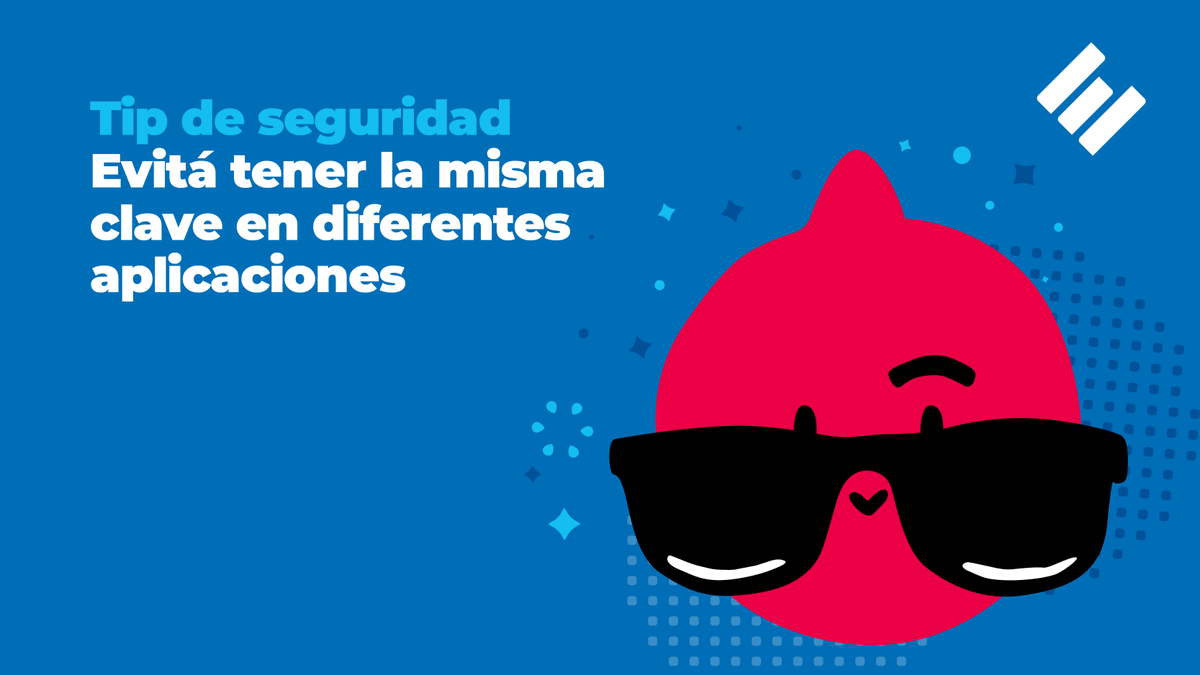 eko_paraguay's tweet photo. Cuando elijas tus contraseñas dejá fluir tu creatividad 💡Tener diferentes claves en tus aplicaciones ayuda a reforzar la seguridad 🔐 #EkoTips #SomosEko #SomosLaRevolución https://t.co/22lnRbtwoA