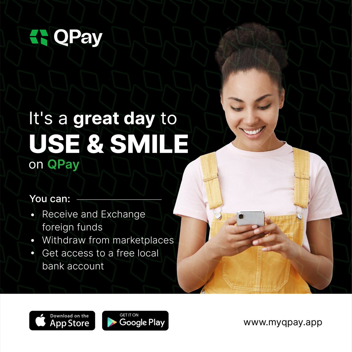 myqpay_app's tweet photo. Sometimes getting the best value for your money is that spark you need for your day.

Qpay ignites that spark for you with the best of value.

#Qpayishere
#Qpay4U
#Qpayrates #bestrates
#Qpay https://t.co/2vAhydtxDV