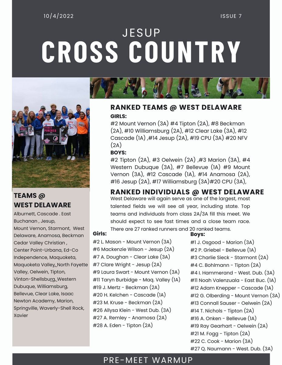 Jesup Cross Country tweet media