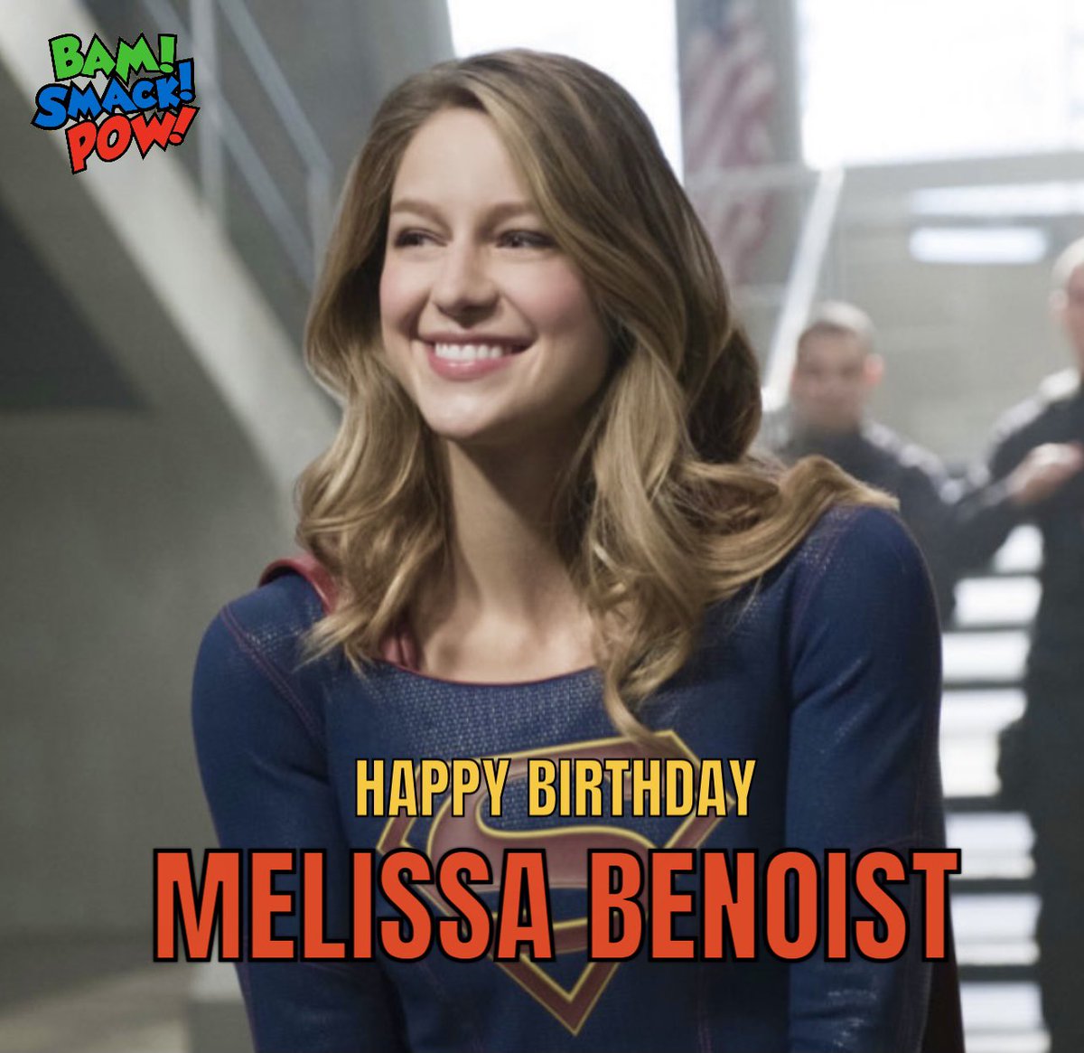 Wishing a big Happy Birthday to the Girl of Steel herself, Melissa Benoist. 🎉❤️

Melissa moved mountains with her performance as Supergirl, and we miss seeing Kara Danvers light up our screens every week. 

We hope her special day is as Super as she is! 🎂🎈