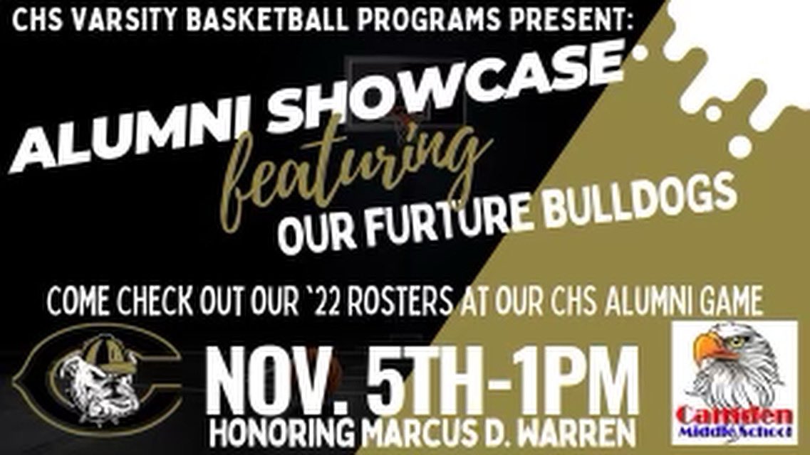 camden_hoops's tweet photo. Come check out our Future Bulldogs, as our JV and Middle school boys programs scrimmage each other before tip-off of the alumni game. Come see what the future holds in the DOG POUND on Nov.5th! #CamdenHoops https://t.co/s2poBRfepS
