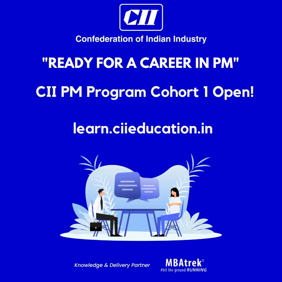 MBAtrekIndia's tweet photo. The #5G launch will be a game changer and bring new tech products and use-cases in India, many more #unicorns are coming. Accelerate Your Career with the 5G revolution!➡️https://t.co/EpaFIbPMio

#productmanager #cii #prodmgmt #mbatrek

@cii4education @CIIEvents @FollowCII https://t.co/UwxEETjkJu