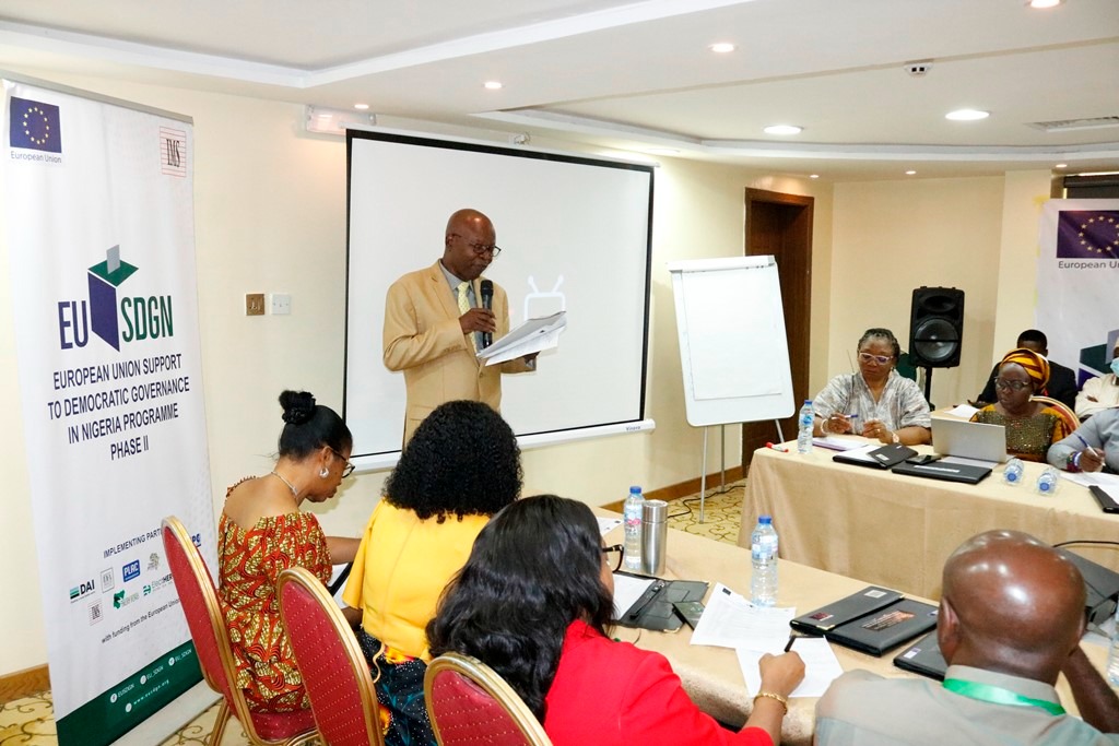 cemesoofficial's tweet photo. The engagement with the National Broadcasting Commission(NBC) through the #EUSDGN II Project seeks to strengthen the Commission's work towards delivering her regulatory functions within the framework of the electoral process - Executive Director, IMS
@EU_SDGN @IPCng @nbcgovng https://t.co/iq97H6MFJ7