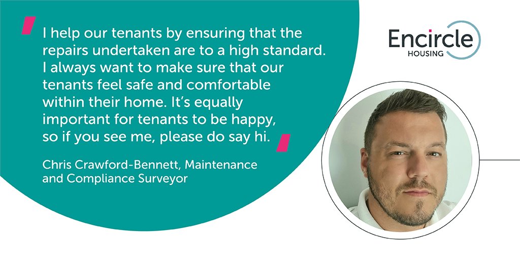 EncircleHA's tweet photo. Meet members of our #Repairs and #Maintenance team, see P6. Find out what they do and how they help our tenants https://t.co/bRYX8XmYbF #EncircleHA #TenantInclusion https://t.co/b3ZzXQiBec