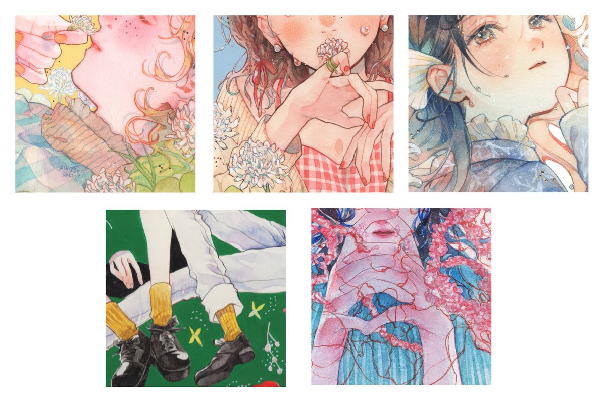 🌷展示会のお知らせ🌷
「Mix Girls Cream Latte」
会期●10/5日(水)〜10/31(月)
火曜定休日
会場●Palpito Gallery 2F(銀座)
前期、後期で展示アーティストが変わり、私は17日まで飾っていただいております🙇♀️
どうぞよろしくお願いいたします〜!
https://t.co/XTkXySiIDB