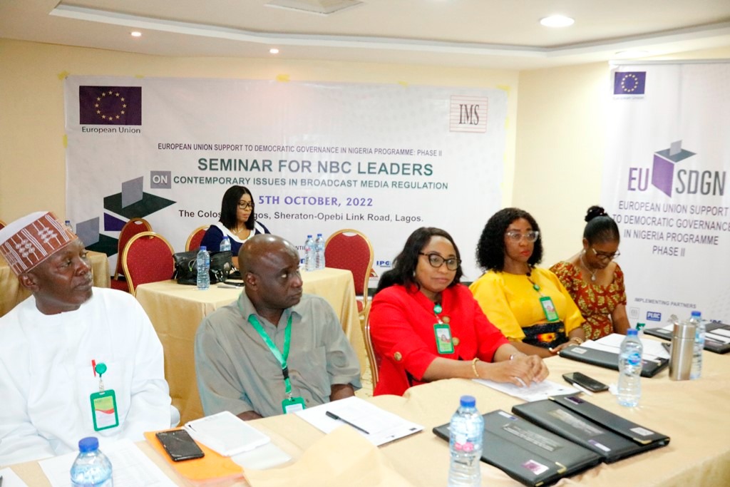 cemesoofficial's tweet photo. The engagement with the National Broadcasting Commission(NBC) through the #EUSDGN II Project seeks to strengthen the Commission's work towards delivering her regulatory functions within the framework of the electoral process - Executive Director, IMS
@EU_SDGN @IPCng @nbcgovng https://t.co/iq97H6MFJ7