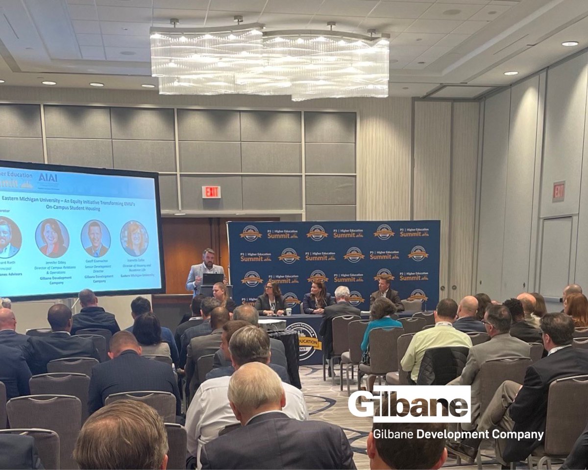 GilbaneDevCo's tweet photo. Our #P3 panelist experts, Jennifer Dilley, Geoff Eisenacher and Zach Tronti, at yesterday's P3 Higher Education Summit in Washington, D.C. Don't Miss - Jeffrey Resetco's conversation today from 1:15 pm — 2:15 pm - in the Lafayette Park room.
#developingdynamiccommunities https://t.co/QV9XmsiHGs