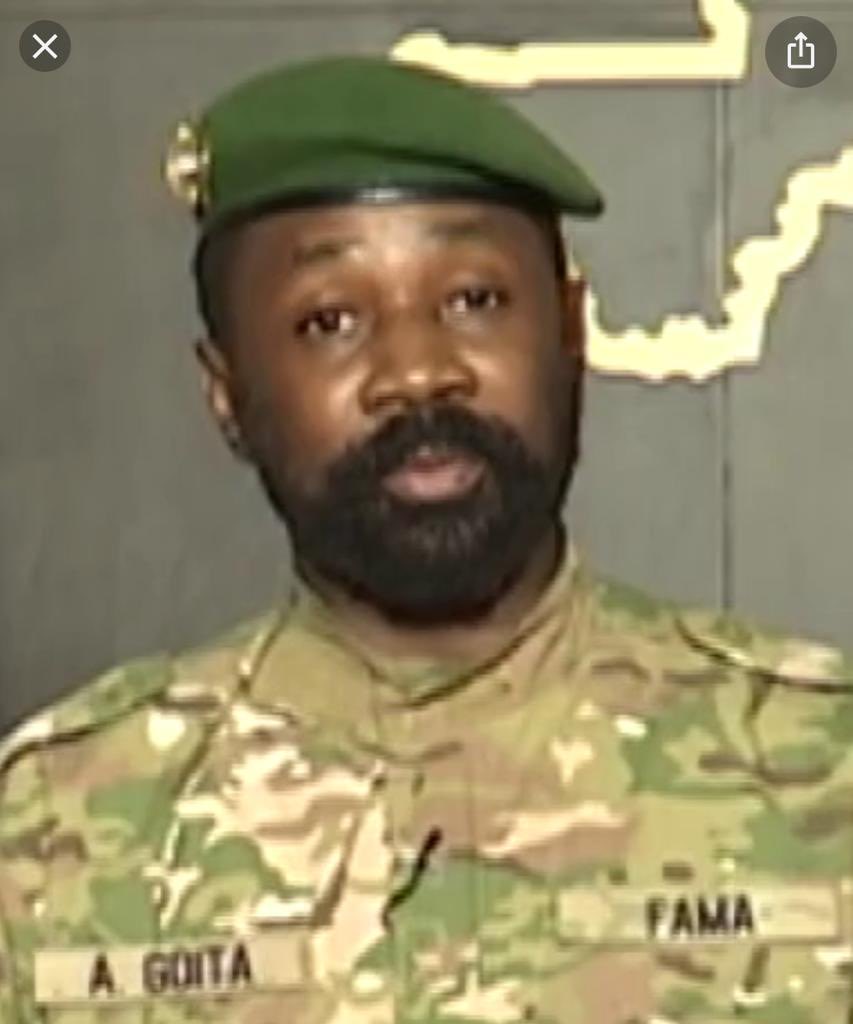 sergedanielinfo's tweet image. #Mali-Russie-Coopération / Les Présidents Vladimir Poutine ( Russie) et Assimi Goïta (Mali) ont eu un entretien téléphonique ce 4 octobre 2022 pour " renforcer" la coopération entre les deux pays.