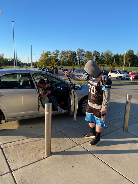 Spartan Football helping with car rider this morning!  Come celebrate our 8th grade boys at the game tonight!
Tailgate starts at 4:00pm.