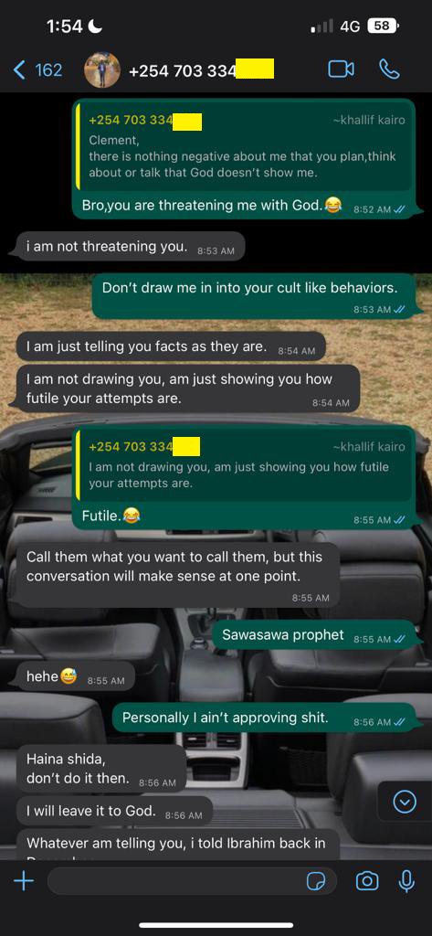 TheVinceElvis's tweet photo. 4. Joseph tried to throw in some cheap threats and claimed that Mr. Clement had an affair with 'Sylvia'...here we go https://t.co/fWWXUwEF78