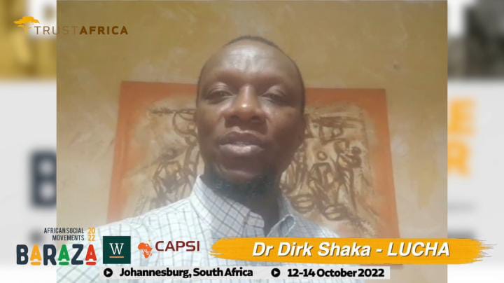 Dr Dirk Shaka - LUCHA sera parmi nous au Baraza qui aura lieu la semaine prochaine @ Johannesburg @Hewlett_Found @mariawanza @luchalibreonlin @Hakimbenhammoud @Kuumbati @fredbauma90 @BriggsBomba youtu.be/rkFrtotmm5w