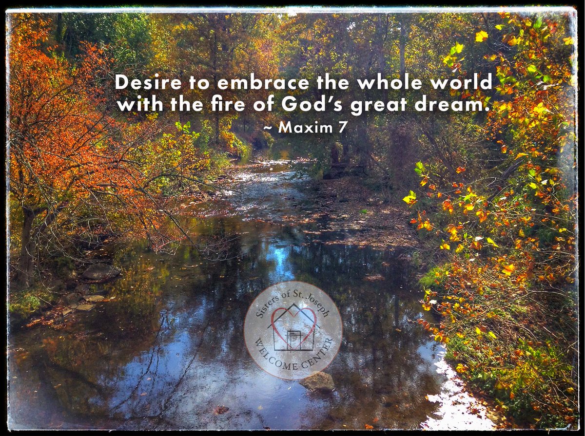 SSJWC's tweet photo. The Season of Creation began on September 1 and ends on October 4, the Feast of St. Francis of Assisi.  Let us all care for our common home.

“Maybe the desire to make something beautiful is the piece of God that is inside each of us.” – Mary Oliver https://t.co/gRrY3WKXmG