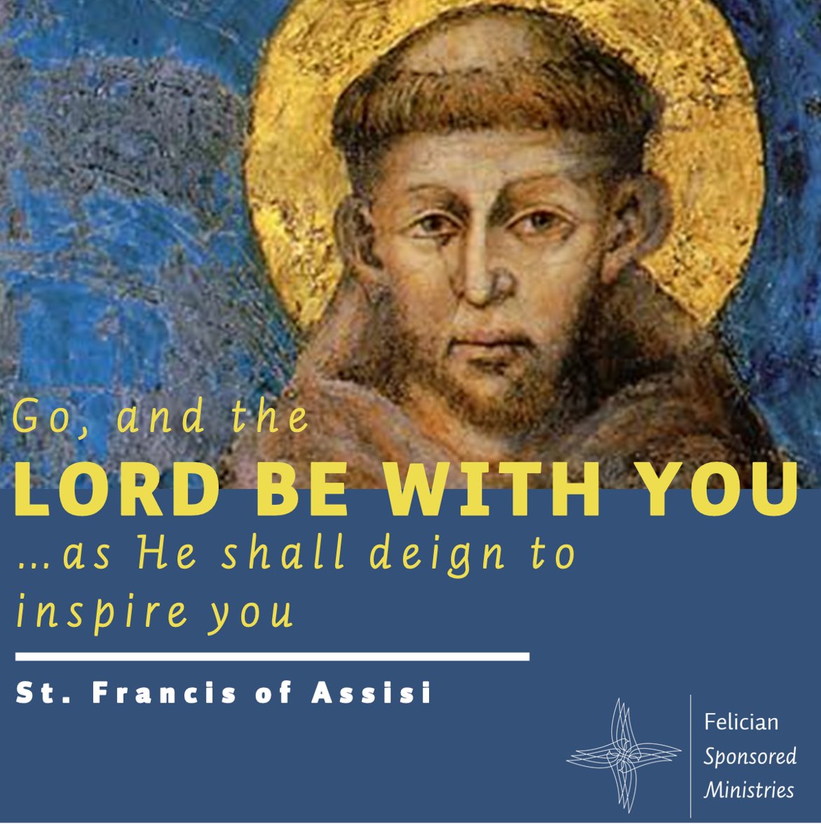 felicianservinc's tweet photo. Happy Feast of St. Francis! https://t.co/2eKwJiC6K8