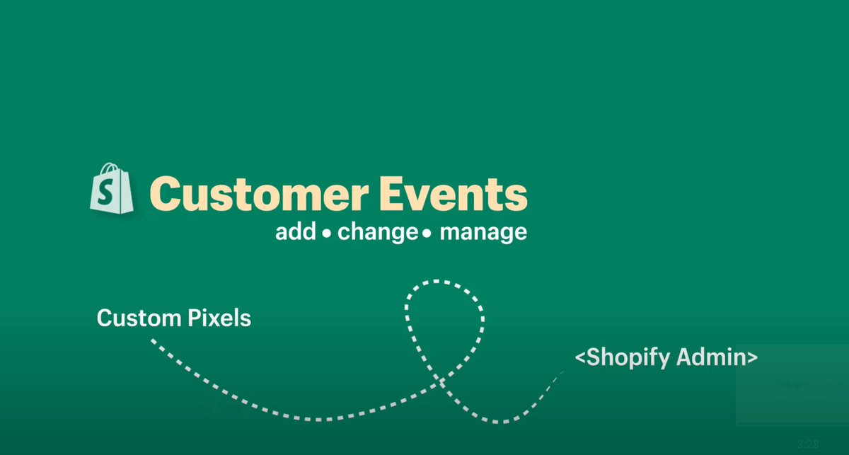 analyzify's tweet photo. Breaking 🚨 #ShopifyPixels &amp; #CustomerEvents

The new Customer Event section on your Shopify admin panel allows merchants to manage &amp; trigger pixels through #Shopify Settings.

Let's take a look at what is and what it is NOT. A thread (🧵/6) https://t.co/x4iFrEwKLb